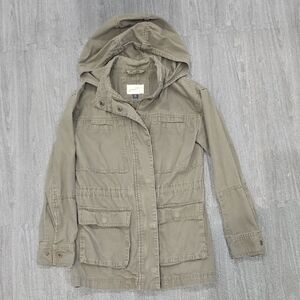 Universal Thread Utility Jacket in Olive Womens Size XS
